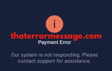 Our System Is Not Responding Amex