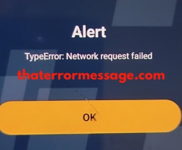 Typeerror Network Request Failed First Bank