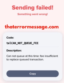 Telcan Not Queue Fee Can Not Send Xumm Wallet