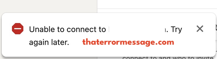 Unable To Connect To Try Again Later Linkedin