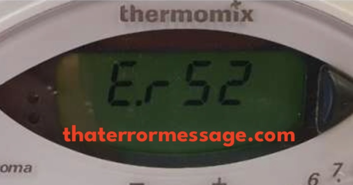 Error 52 Thermomix