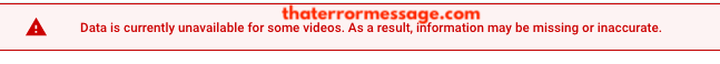 Youtube Data Is Currently Unavailable For Some Videos