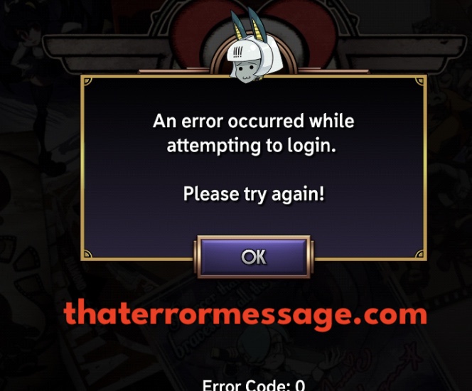 Error Code 0 Skullgirls