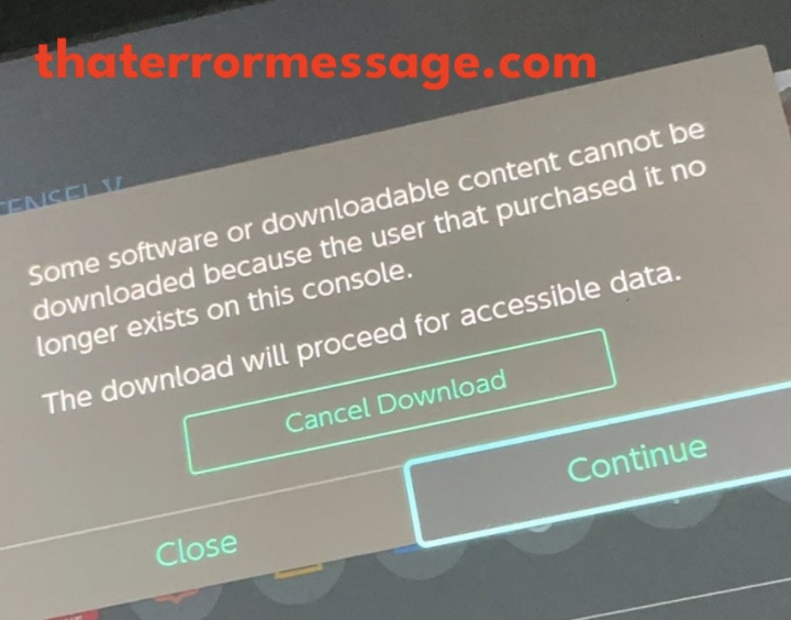 Some Software Or Downloadable Content Cannot Be Downloaded Nintendo