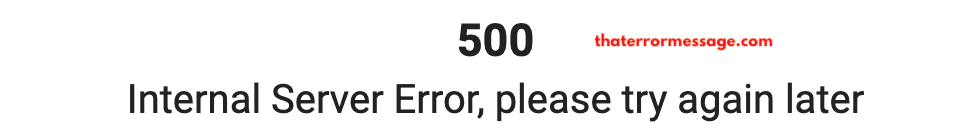 Picuki 500 Internal Server Error