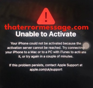Activation Server Could Not Be Reached Iphone