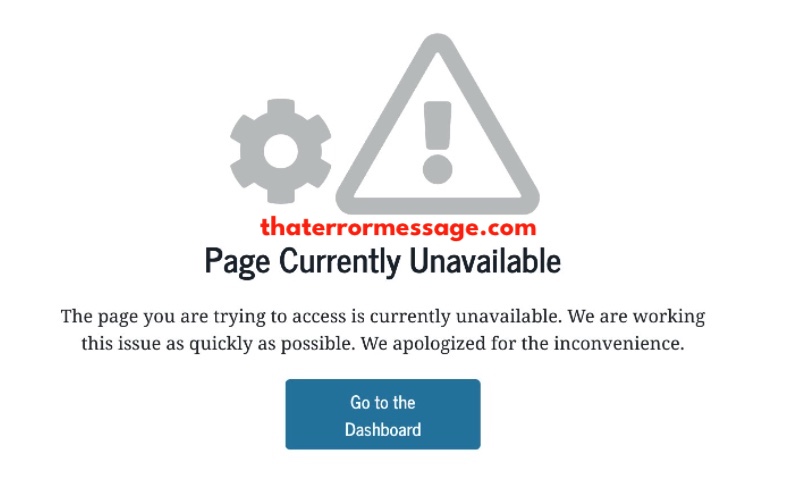 Page Currently Unavailable Fasfa