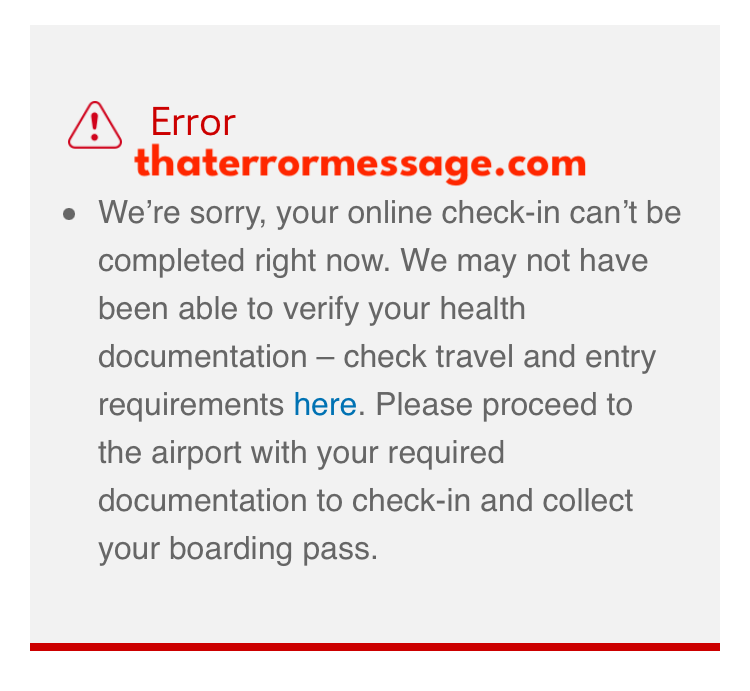 Your Online Check In Cant Be Completed Right Now British Airways