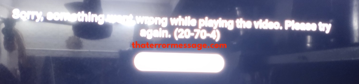 Something Went Wrong While Playing The Video 20 70 4 Zee5