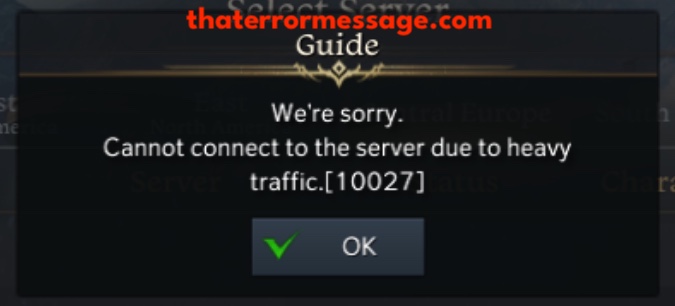 Heavy Traffic 10027 Lost Ark