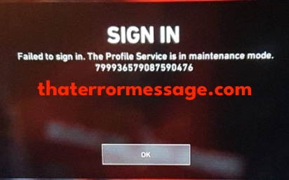 Failed To Sign In Message Turtle Rock