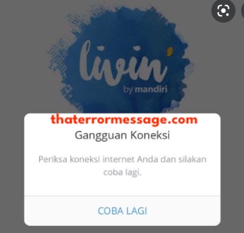 Livin Mandiri Error