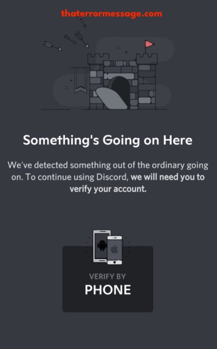 Need You To Verify Your Account Discord