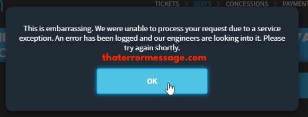 Unable To Process Request Due To Service Exception Atom