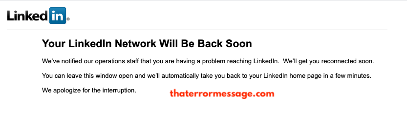 Your Linkedin Network Will Be Back Soon