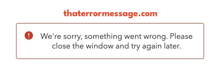 Something Went Wrong Turbo Tax Chat