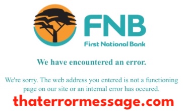 Web Address Is Not Functioning First National Bank
