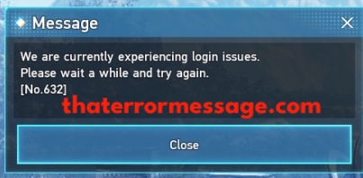 Login Issues 632 Phantasy Star 2