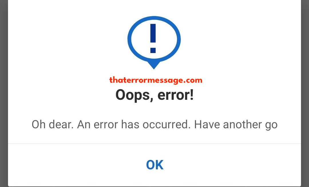 Error Has Occurred Ryanair