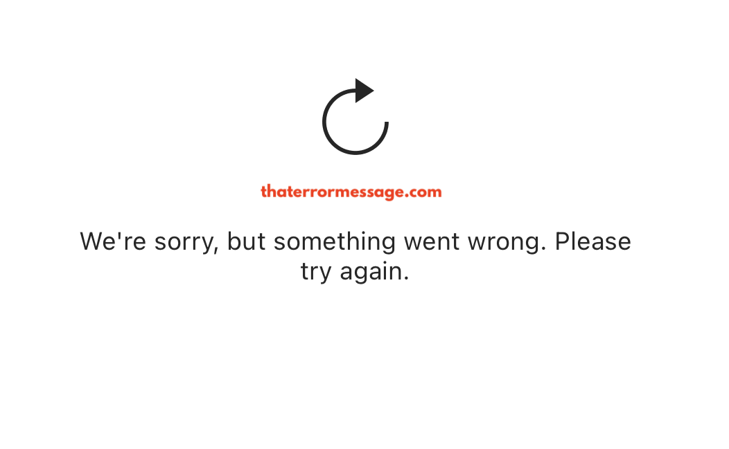Instagram We Sorry But Something Went Wrong