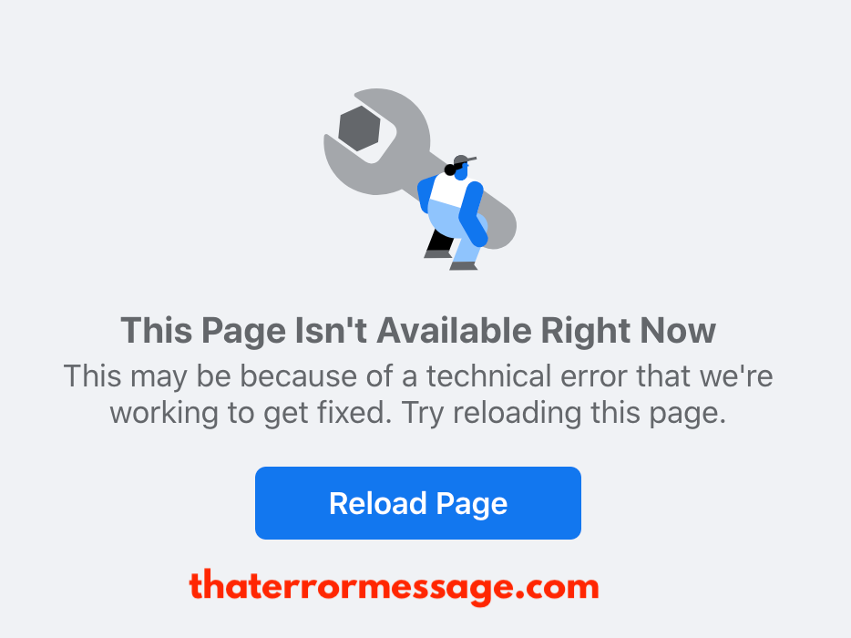 This Page Isnt Available Right Now Facebook