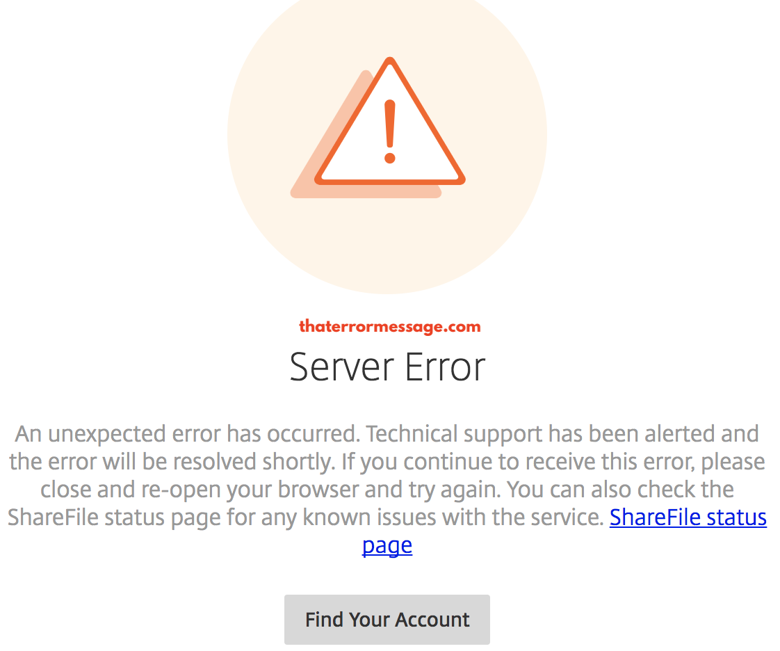 Server Error Microsoft Teams