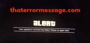 Your Upload To Youtube Has Failed Rockstar Games