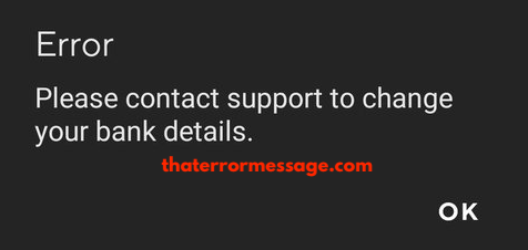 Door Dash Error Please Contact Support