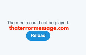 Twitter The Media Could Not Be Played