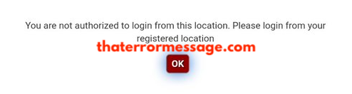 Act Fibernet Not Authorized To Login From This Location