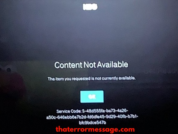 Content Not Available Hbo