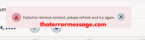Failed To Retrieve Content Hootsuite