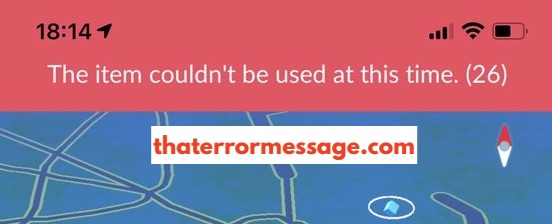 Pokemon Go The Item Couldnt Be Used At This Time 26
