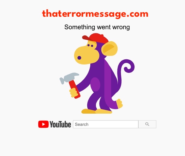Something Went Wrong Youtube Appeal