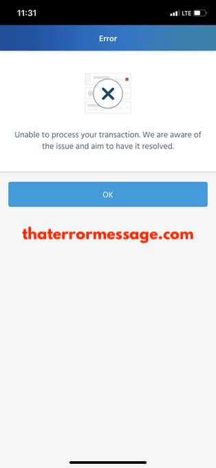 Unable To Process Your Transaction Capitec Bank 1